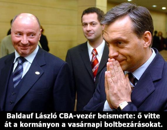 A fideszes CBA-vezér beismerte: ő vitte át a kormányon a vasárnapi boltbezárásokat